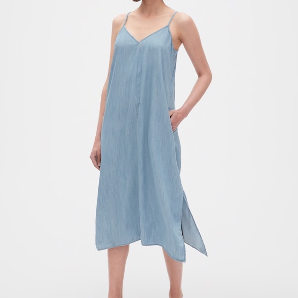 COPY - Cami Handkerchief Midi Dress in TENCEL™